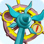 Avatar of the pokemon Dhelmise